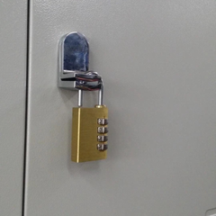 12 Door 3-Column XL Metal Storage Locker with Alloy Padlock Latches-Hammerox Industrial