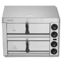 12" Electric Countertop Pizza Oven Adjustable Temperature & Timer-Hammerox Industrial