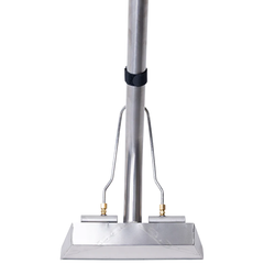 12" Low Profile Titanium Carpet Cleaning Wand with PTFE Glide - Sapphire-Hammerox Industrial