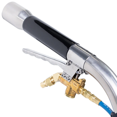 12" Low Profile Titanium Carpet Cleaning Wand with PTFE Glide - Sapphire-Hammerox Industrial