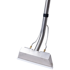 12" Low Profile Titanium Carpet Cleaning Wand with PTFE Glide - Sapphire-Hammerox Industrial