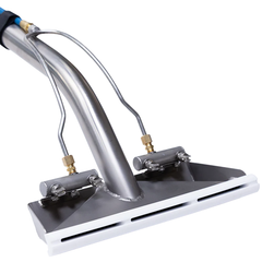 12" Low Profile Titanium Carpet Cleaning Wand with PTFE Glide - Sapphire-Hammerox Industrial