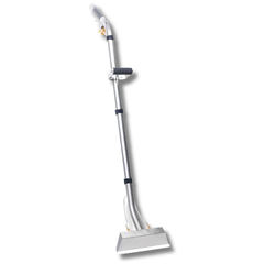 12" Low Profile Titanium Carpet Cleaning Wand with PTFE Glide - Sapphire-Hammerox Industrial