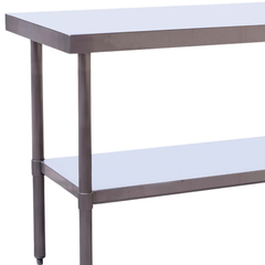 1200 x 600 x 900mm Stainless Steel Bench-Hammerox Industrial