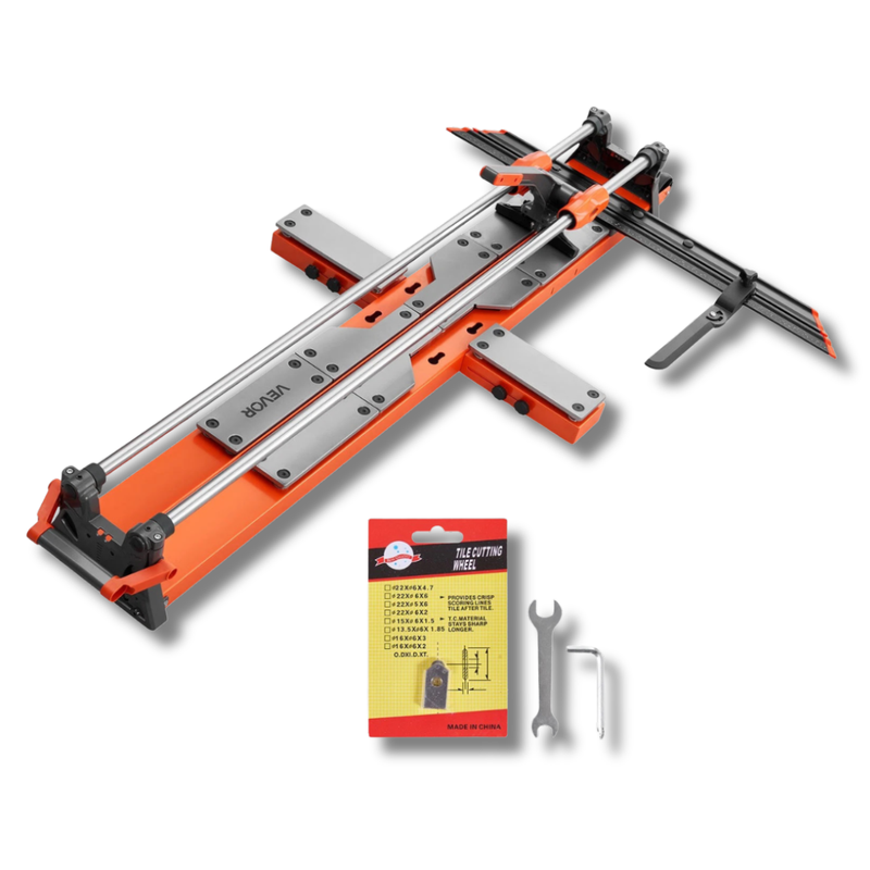1200mm Manual Tile Cutter with Sliding Head-Hammerox Industrial