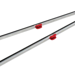 1200mm Tight-Seal Foam Rails & T-Clips 2 Pack - ZipWall-Hammerox Industrial