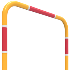 1200 x 1000 x 60mm Pedestrian Holding Rail