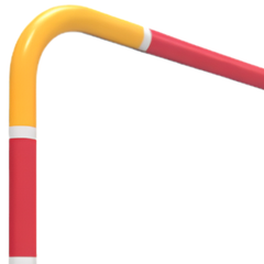 1200 x 1000 x 60mm Pedestrian Holding Rail