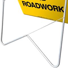 1200 x 900mm End Roadwork Swing Stand & Sign