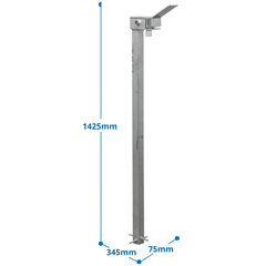 120L & 240L Single Inground Wheelie Bin Stand-Hammerox Industrial