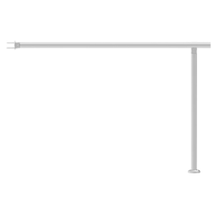 120cm Outdoor Stair Handrail Stainless Steel-Hammerox Industrial