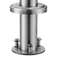 120cm Outdoor Stair Handrail Stainless Steel-Hammerox Industrial
