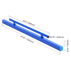 120cm Concrete Screed Levelling Tool with Handle