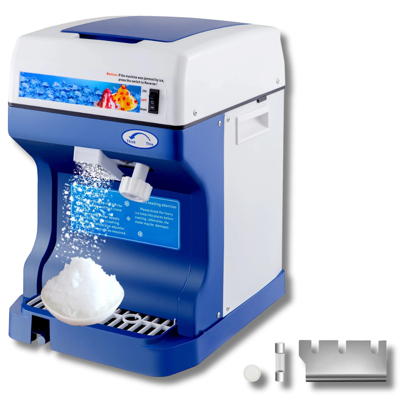 120kg/hr Commercial Ice Shaver Snow Cone Machine