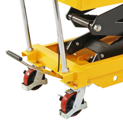 1220 x 610mm 700kg Double Scissor Lift Trolley-Hammerox Industrial