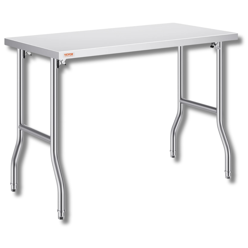 1220x610mm Stainless Steel Food Prep Table