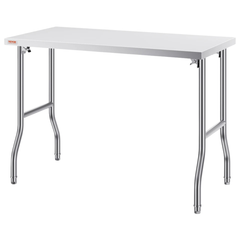 1220x610mm Stainless Steel Food Prep Table