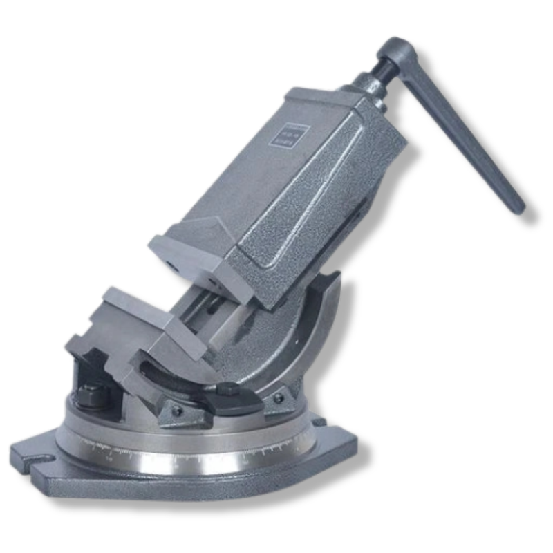 125mm Bi Axis Swivel Milling Machine Vice - Metex-Hammerox Industrial