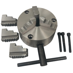 125mm 3 Jaw Self Centering Lathe Chuck with Back Plate