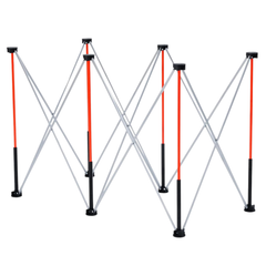 1267x665mm Folding Workstand 1135kg Capacity-Hammerox Industrial