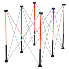 1267x665mm Folding Workstand 1135kg Capacity-Hammerox Industrial