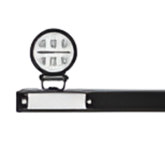 1275mm Bolt On Minebar with Amber Rotating Beacon Reversing Alarm & Reversing Lamps - Ionnic