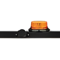 1275mm Bolt On Minebar with Amber Rotating Beacon Reversing Alarm & Reversing Lamps - Ionnic