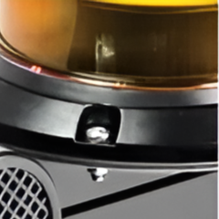 1275mm Minebar with Amber Rotating Beacon & Reversing Alarm - Ionnic