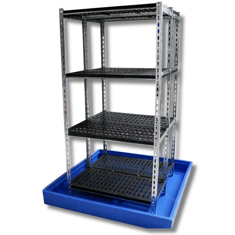 1275 x 1275 x 1900mm Bunded Shelving