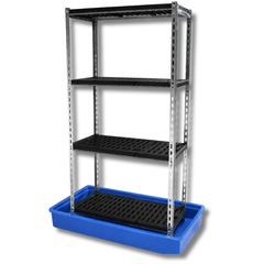 1275 x 740 x 1900mm Bunded Shelving