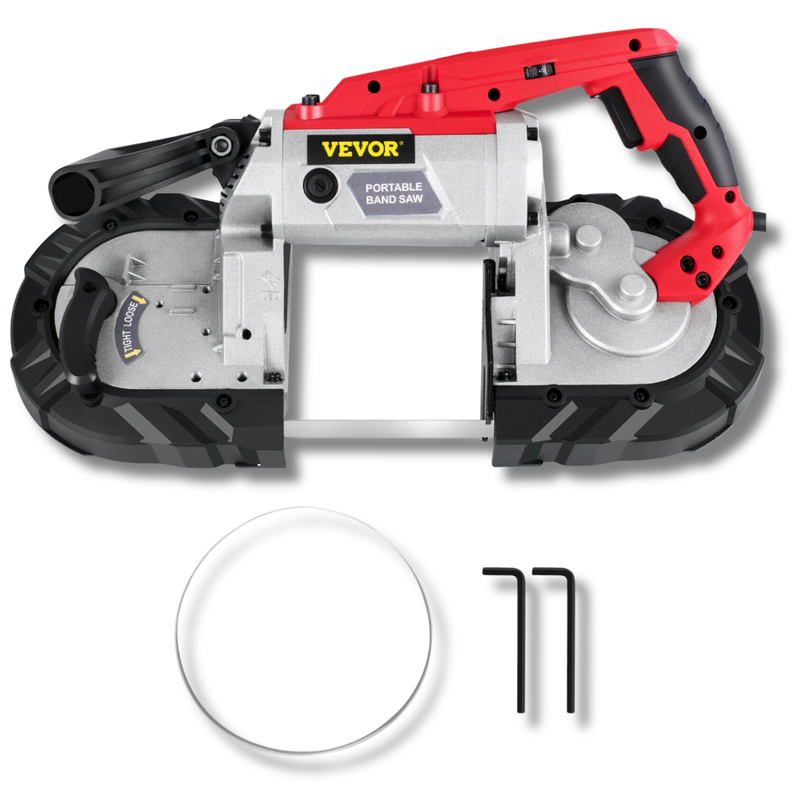 127mm Deep Cut Portable Band Saw Variable Speed-Hammerox Industrial