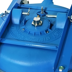 12" Concrete Adapter with 4 Hyper Casters - TurboForce