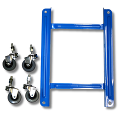12" Concrete Adapter with 4 Hyper Casters - TurboForce