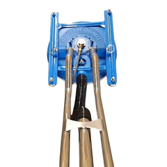12" Concrete Adapter with 4 Hyper Casters - TurboForce