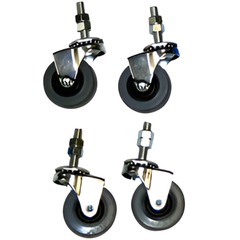 12" Concrete Adapter with 4 Hyper Casters - TurboForce