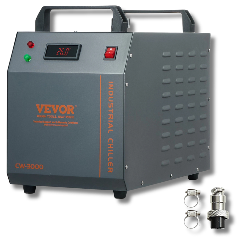 12L Industrial Water Chiller CW-3000 12L/Min-Hammerox Industrial