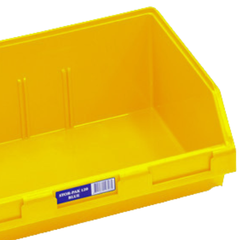 12L Stor-Pak No.120 Storage Bin 410 x 275 x 165mm Yellow 5 Pack-Hammerox Industrial