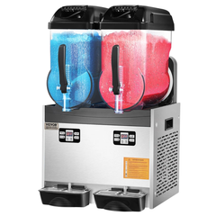 12L x2 Tank Commercial Slushy Machine -15~15℃ Frozen Drink Maker-Hammerox Industrial