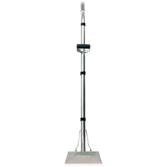 12" Low Profile Titanium Carpet Cleaning Wand with PTFE Glide - Sapphire