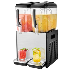 12L x2 Tank Commercial Beverage Dispenser Cold Juice Drink