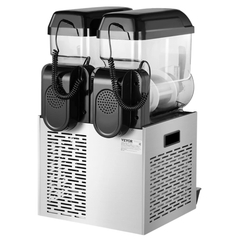 12L x2 Tank Commercial Slushy Machine -15~15℃ Frozen Drink Maker