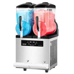 12L x2 Tank Commercial Slushy Machine Frozen Drink Maker
