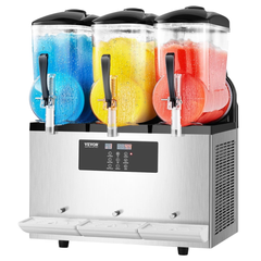 12L x3 Tank Commercial Slush Machine Frozen Drink Maker