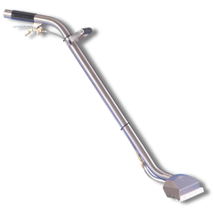 12" x 1.5" 4 Jet Titanium Carpet Cleaning Wand with Teflon Glides - PMF Mach 12