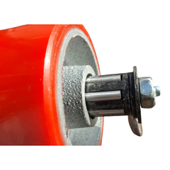 1360kg 5"x2" Heavy Duty PU Castor Wheels 2 Fixed 2 Swivel-Hammerox Industrial