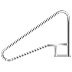 139.7x81cm Stainless Steel Pool Handrail
