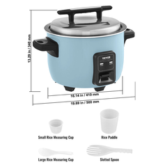 13L 60 Cup Commercial Rice Cooker 24H Keep Warm-Hammerox Industrial