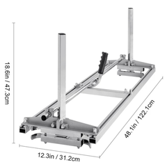 14"-48" Chainsaw Mill 0.2"-11.81" Cutting Thickness
