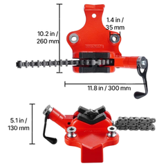1/4"-6" Chain Pipe Vice Heavy Duty