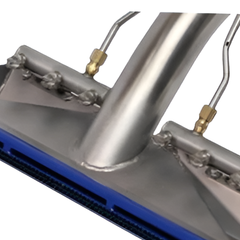 14" Hard Surface Brush Glide Internal Fit - Sapphire-Hammerox Industrial